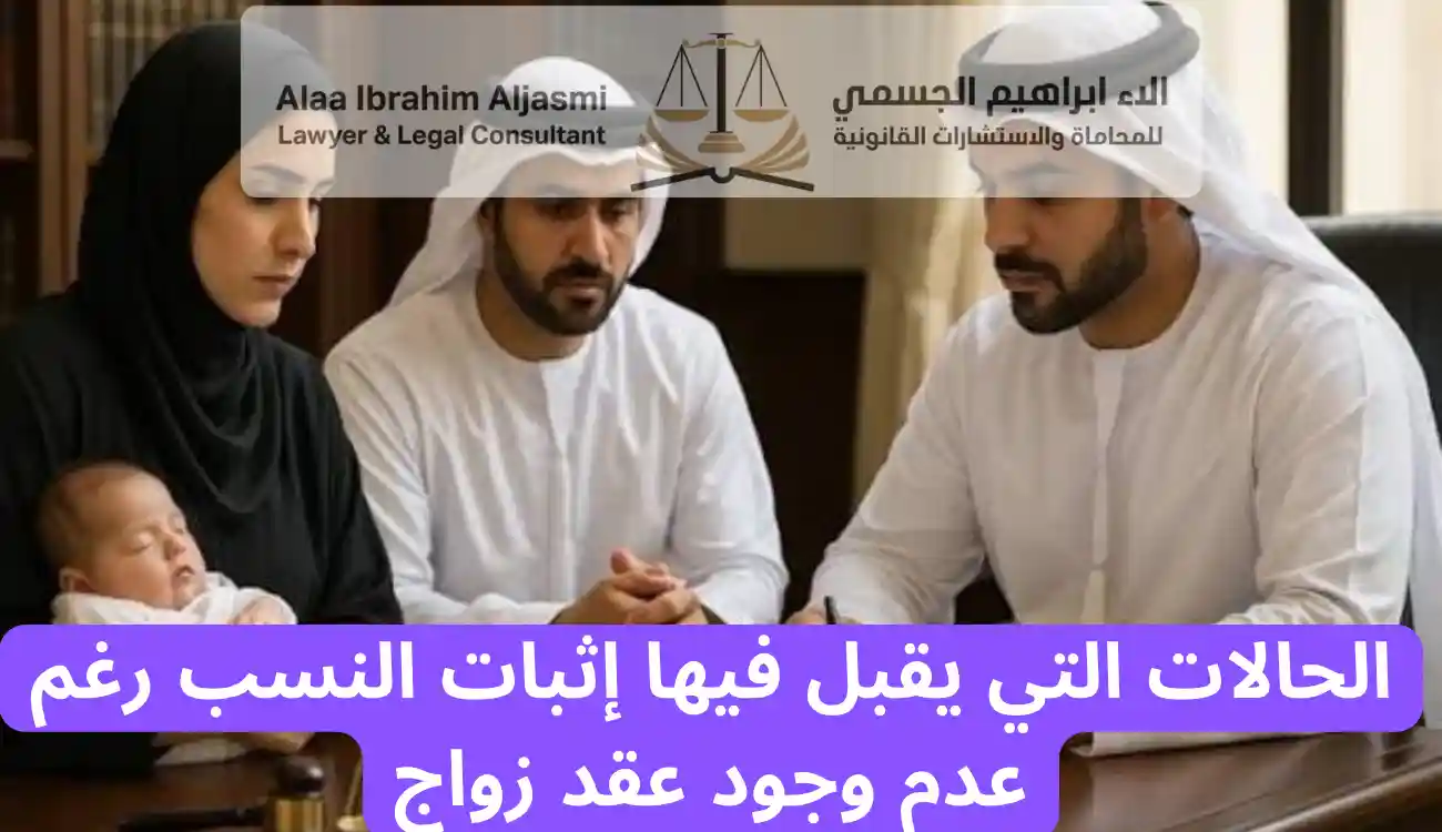 دعوى إثبات النسب من علاقة غير شرعية في الإمارات