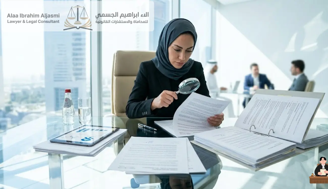 محامي كسر العقود التجارية دبي