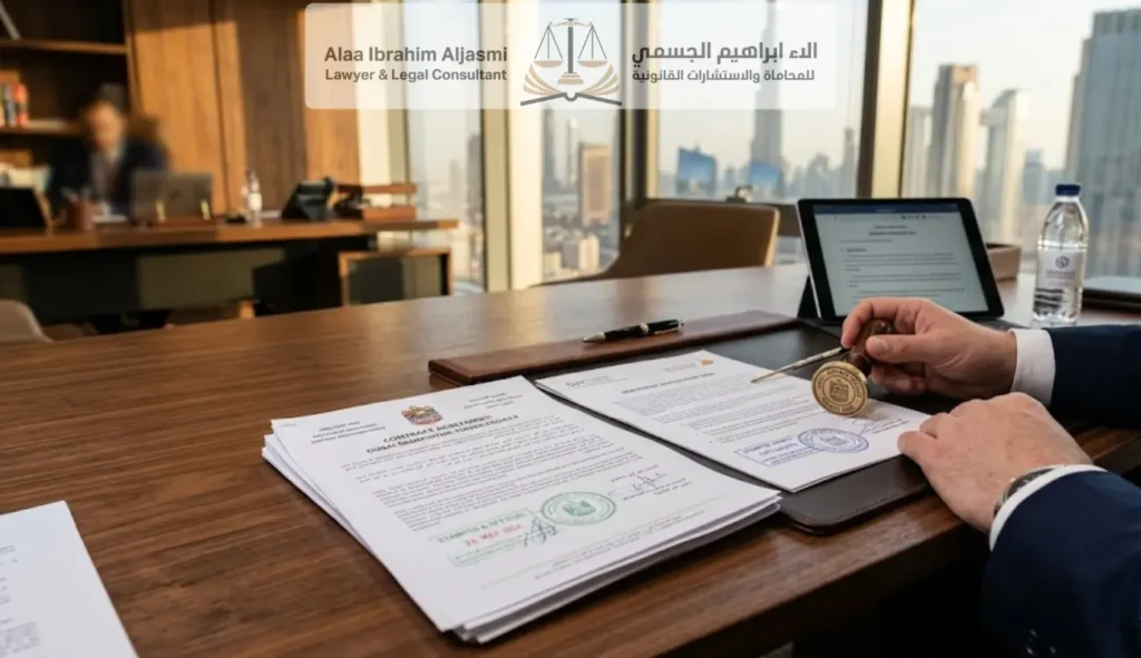 محامي تعويض عن تأخر تسليم العقار دبي